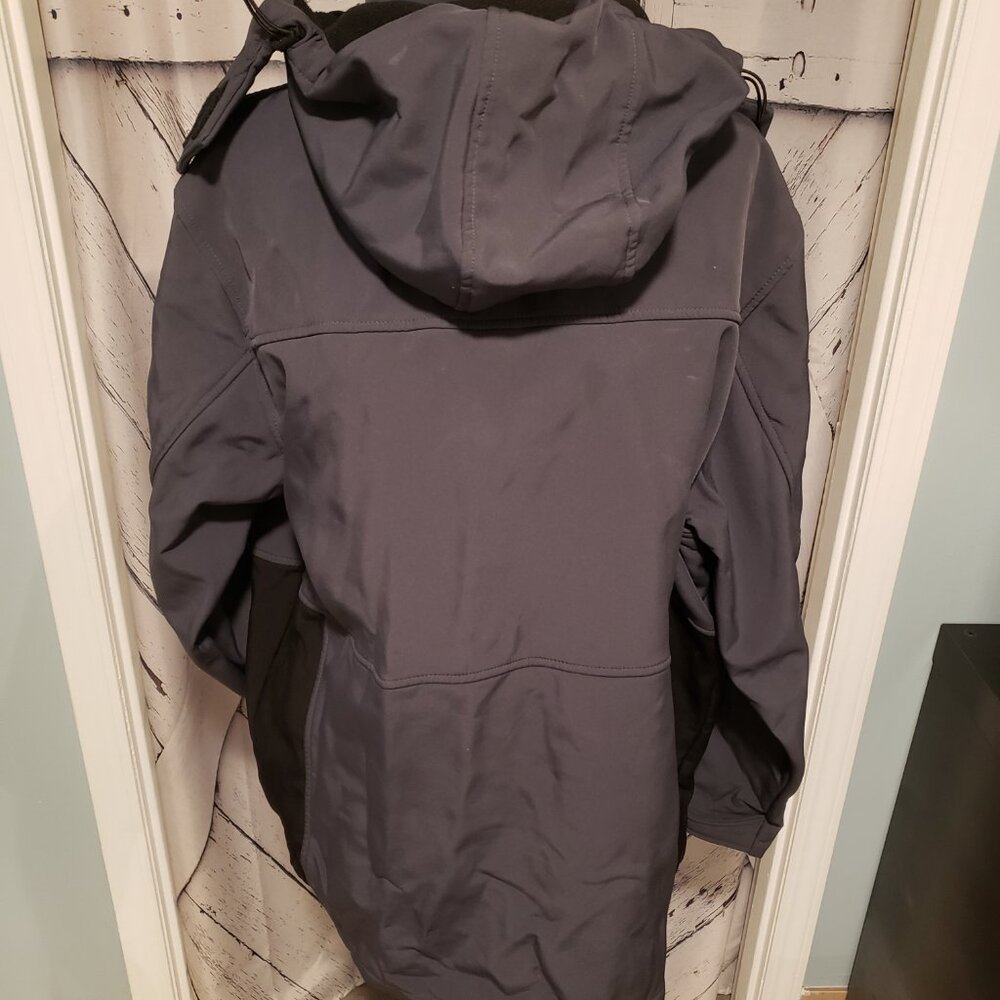 🔥 Men's Used Reebok Spring Fall Parka with Hood - Great Condition - Picture 4 of 5